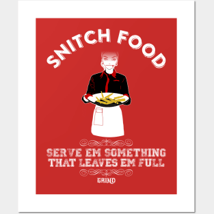 GRIND Snitch Food Posters and Art